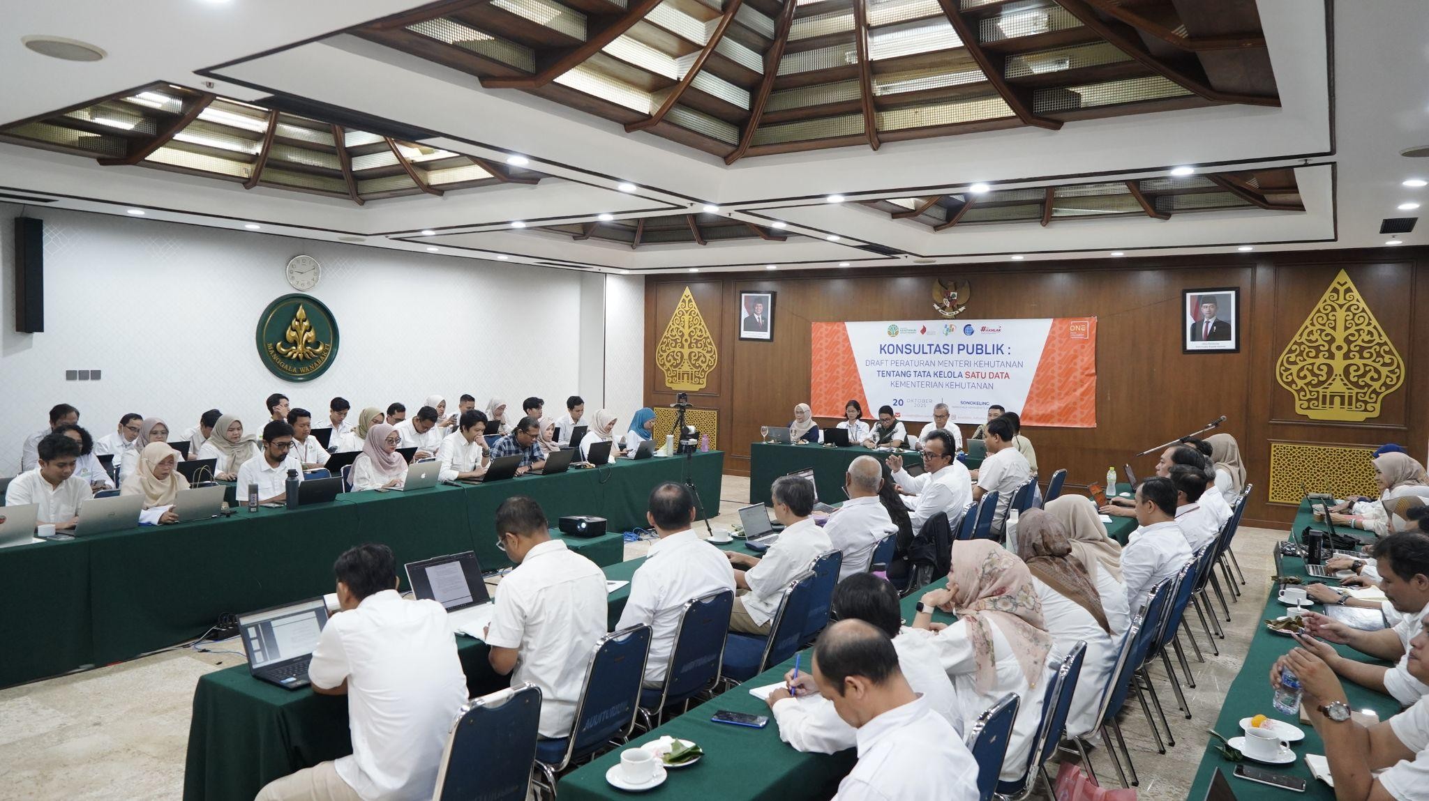 Kementerian Kehutanan Gelar Konsultasi Publik Tata Kelola Satu Data