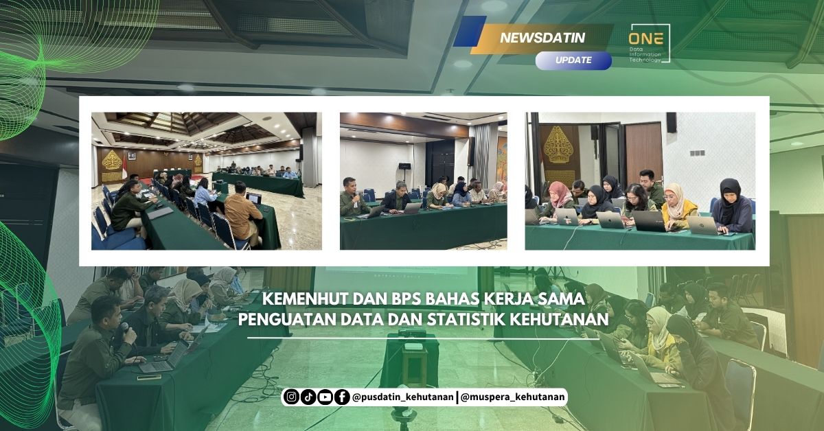 Kemenhut dan BPS Bahas Kerja Sama Penguatan Data dan Statistik Kehutanan